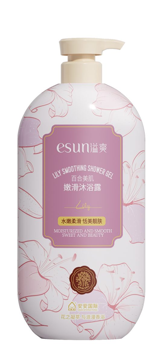 安安国际百合美肌嫩滑洗澡露