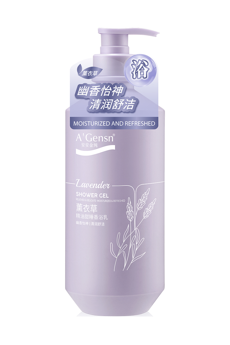 安安金纯薰衣草精油熟睡香浴乳
